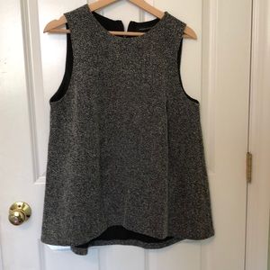 Black and gray blouse